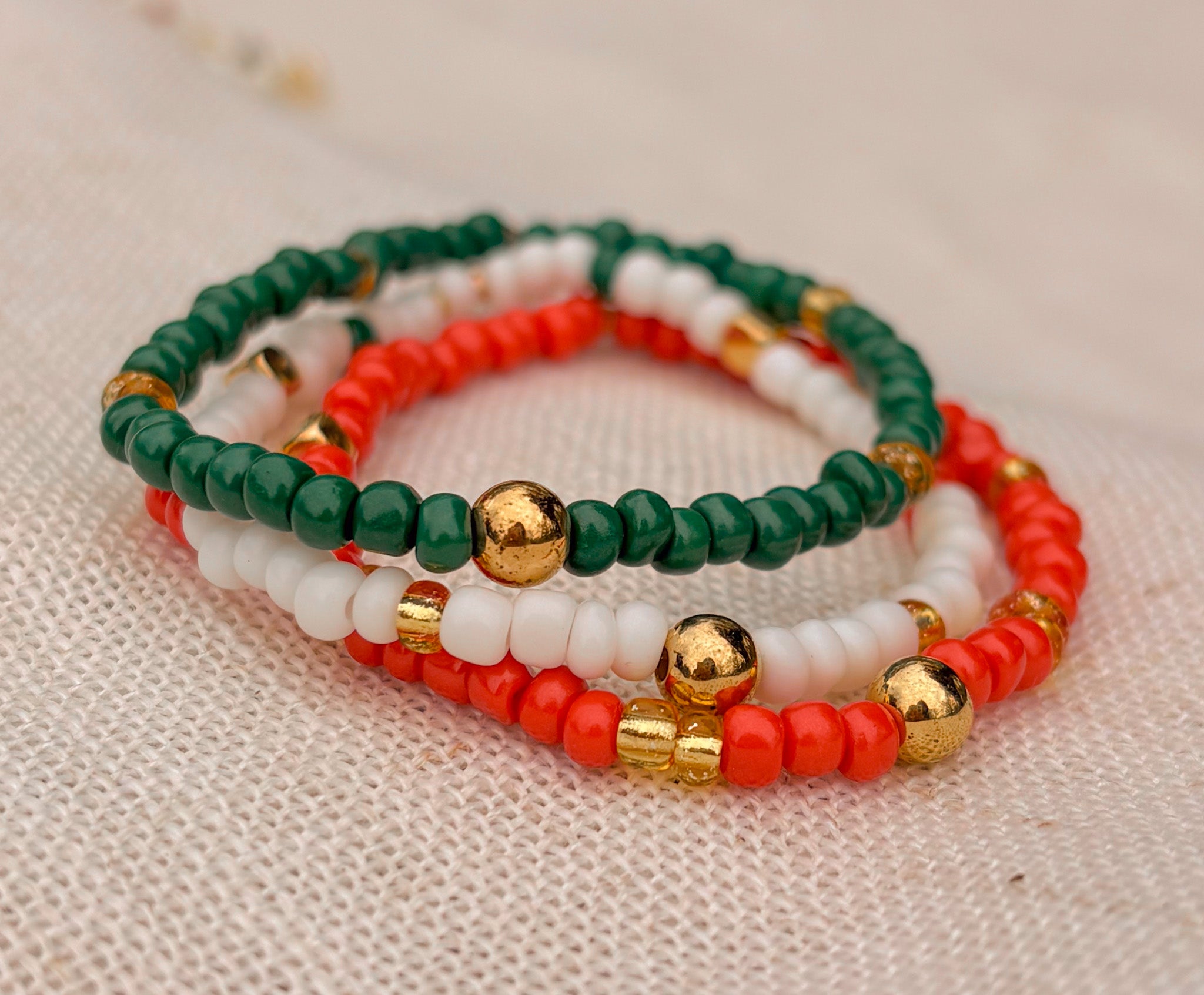 Hollyhush Bracelet Set - Holiday Collection