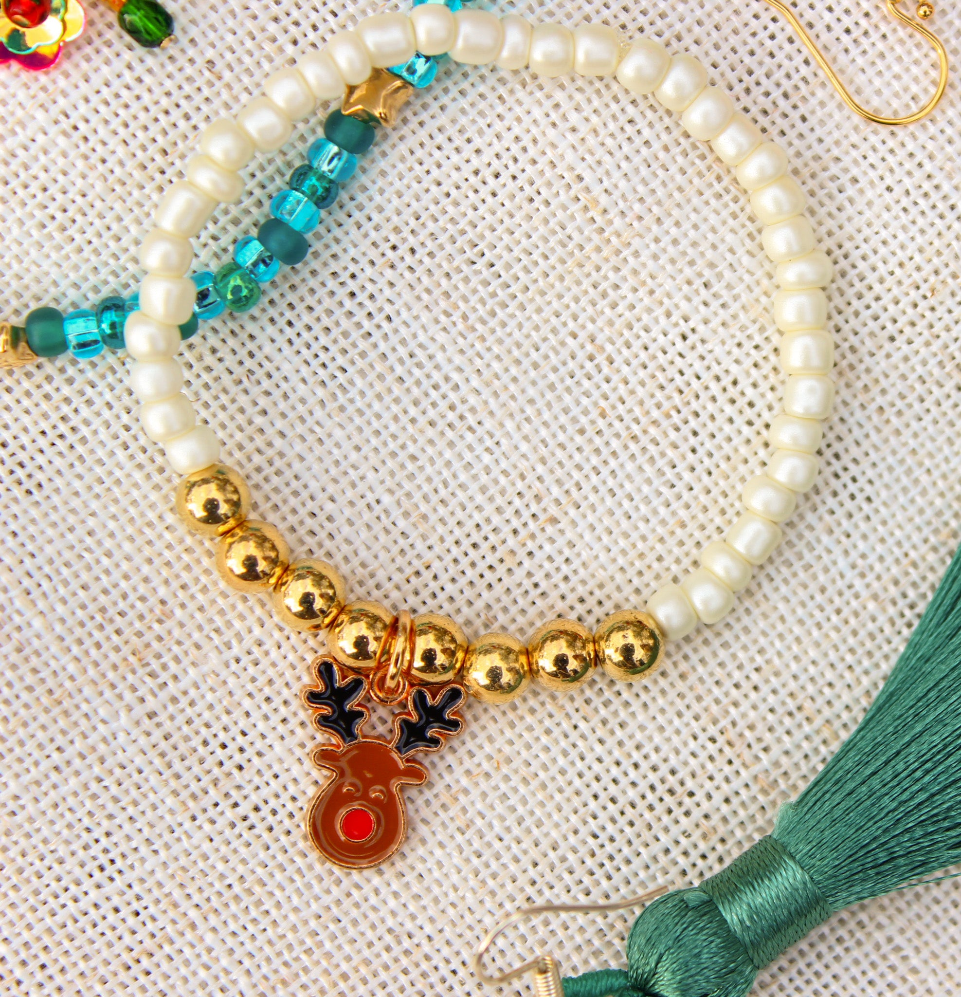 Little Rudolph Bracelet - Holiday Collection