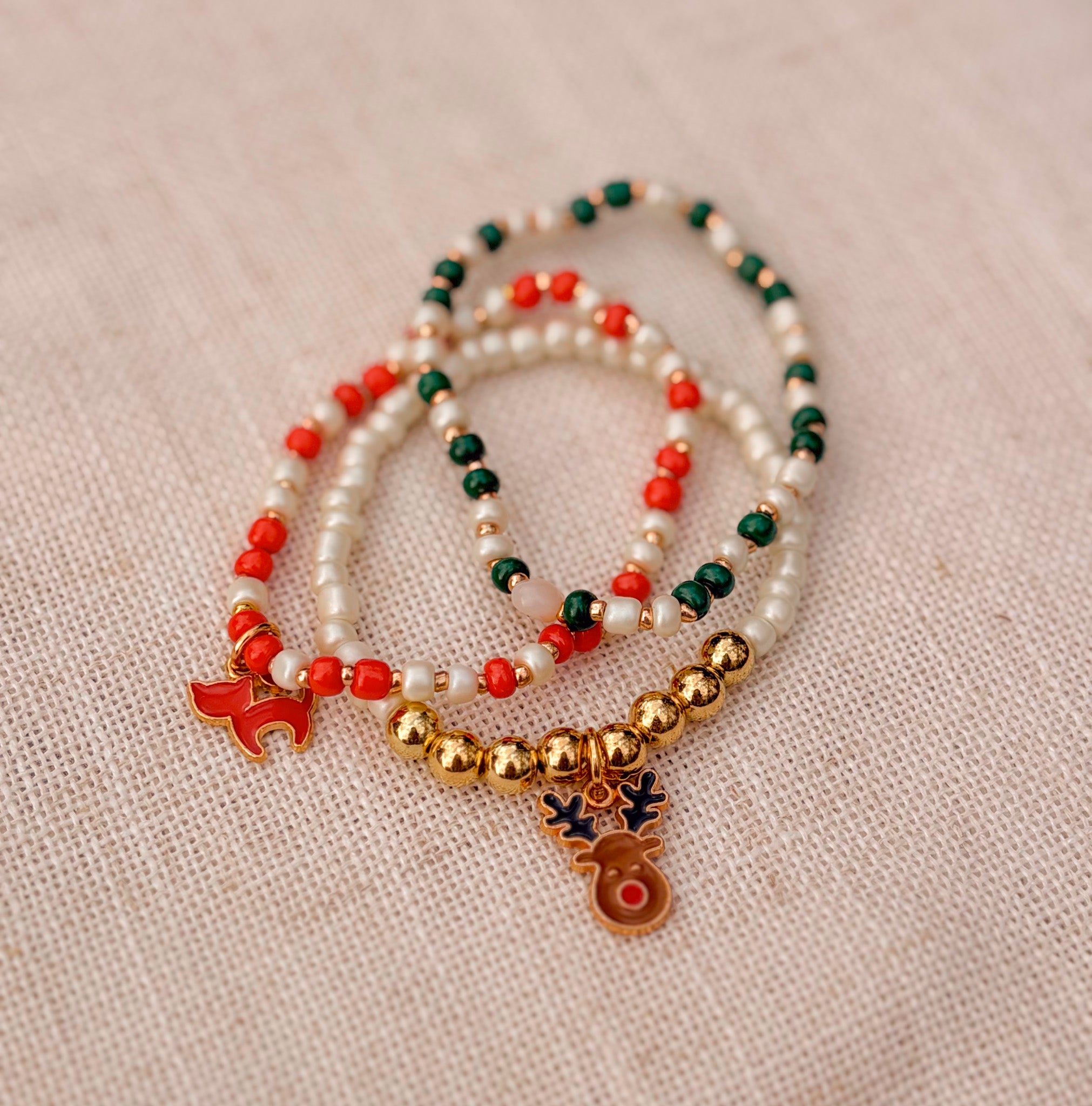 Little Rudolph Bracelet - Holiday Collection