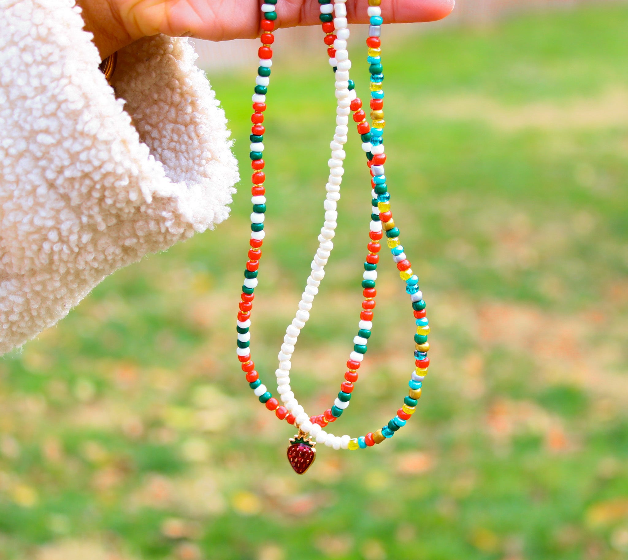 Shortcake Necklace - Holiday Collection