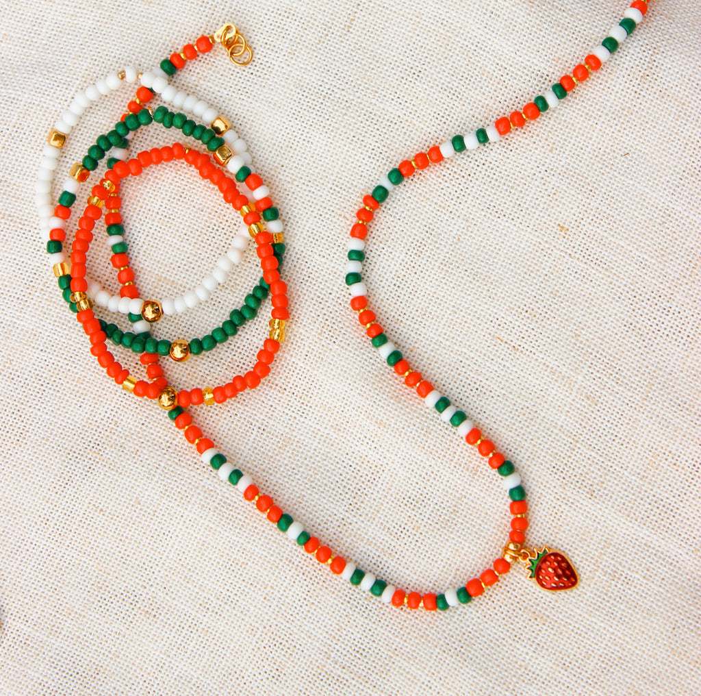 Shortcake Necklace - Holiday Collection