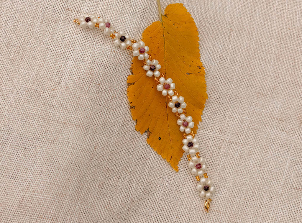 Winter Dahlia Bracelet