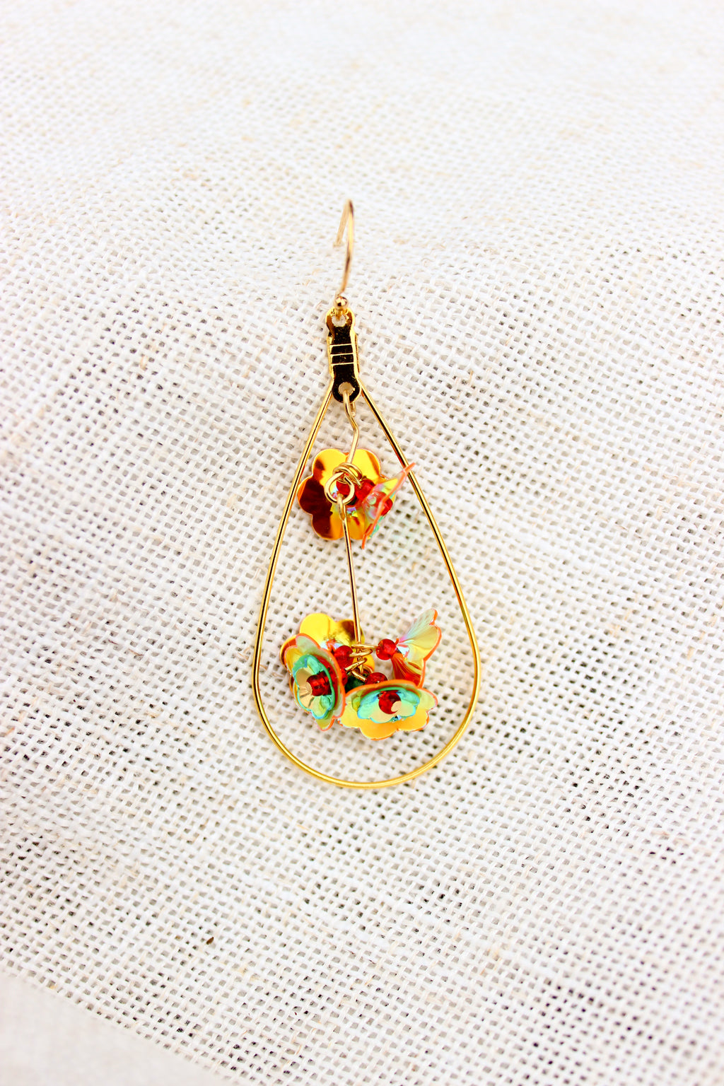 Teardrop Cascade Earrings