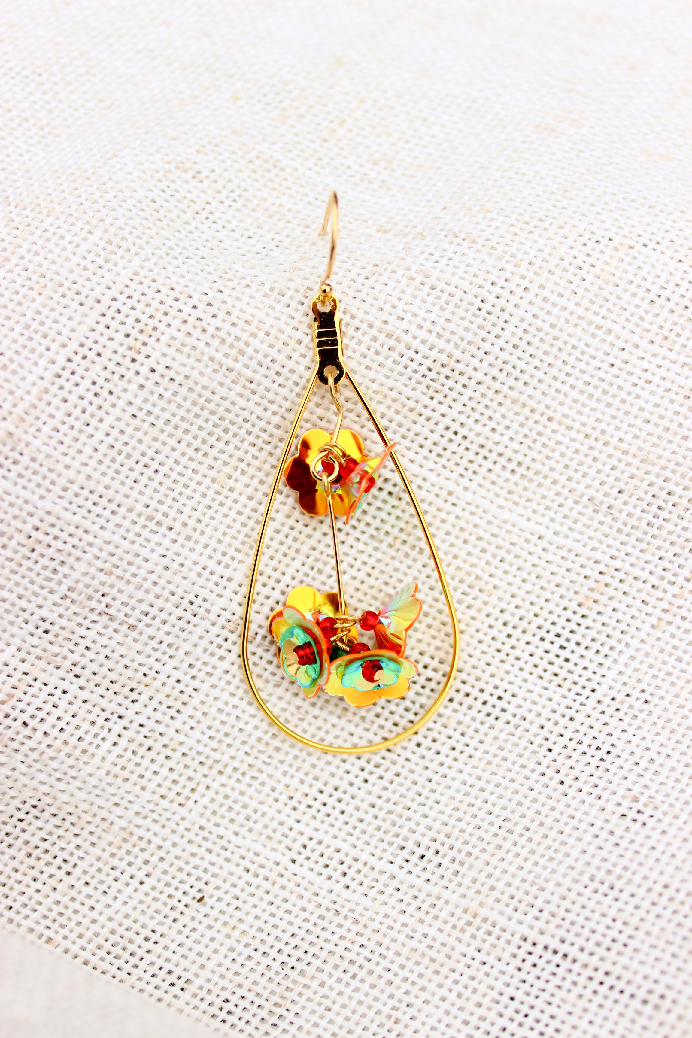 Teardrop Cascade Earrings