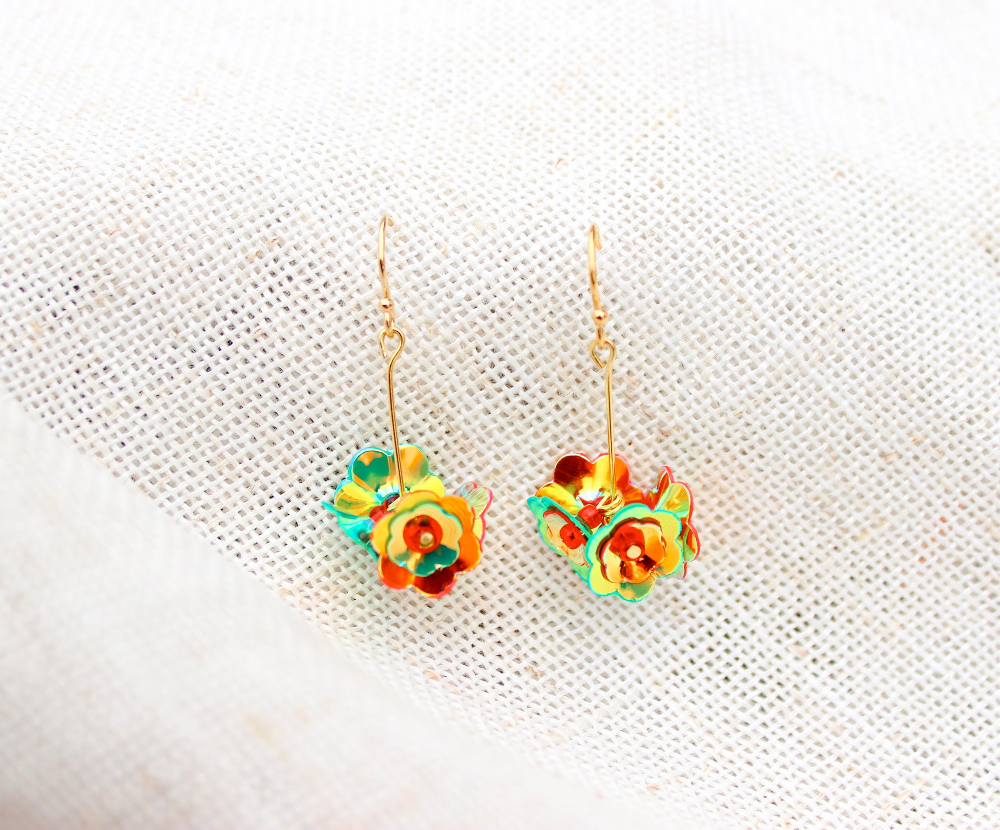Petal Drop Earrings
